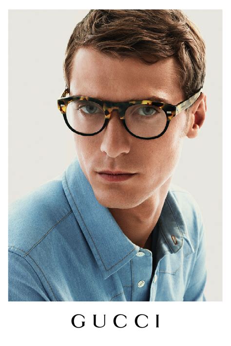 gucci glasses gold men|designer glasses for men gucci.